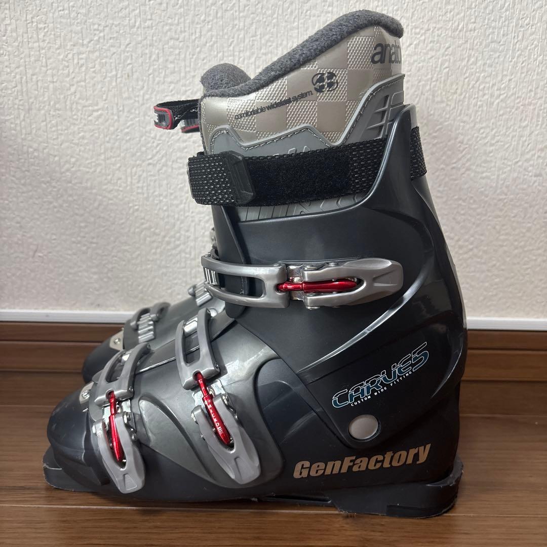 GenFactory CARVE5 男性用スキー用ブーツ 28〜28.5㎝