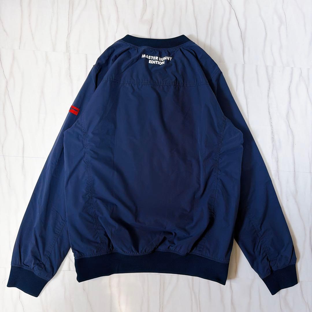 《美品》マスターバニーエディション セットアップ スニード 中綿 ネイビー
