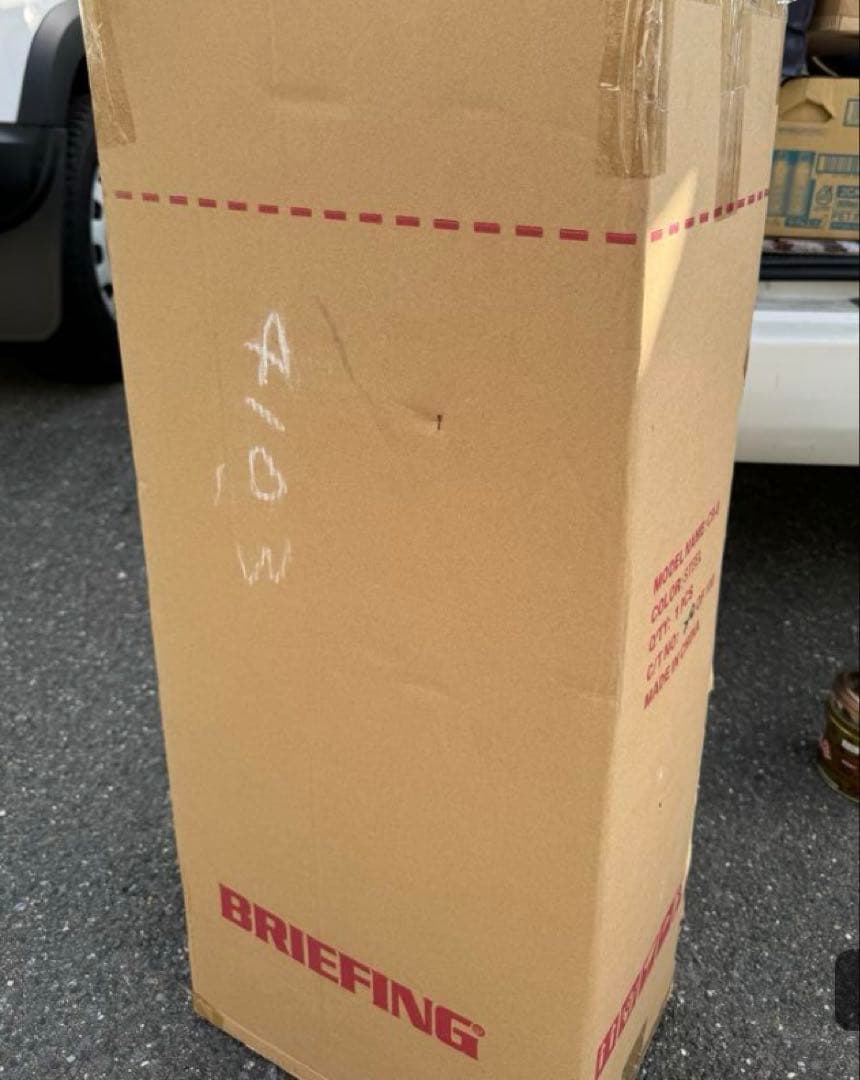 ブリーフィングCRー8 キャディバッグ　美品一回使用　スティール　8.5型