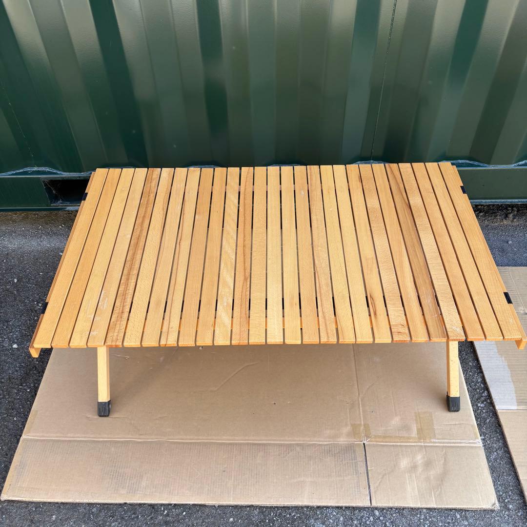 Curiace キュリアス ロールトップテーブル　ブナ　天然木　100cm