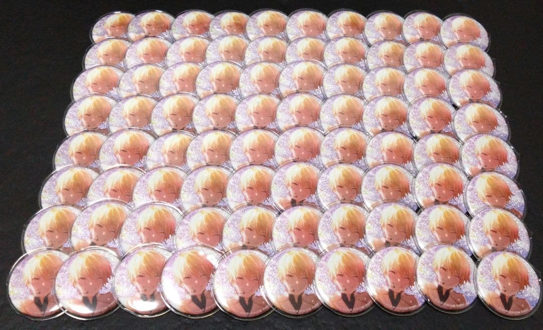 プロセカ あんスタ グリッター缶バッジ 天馬司