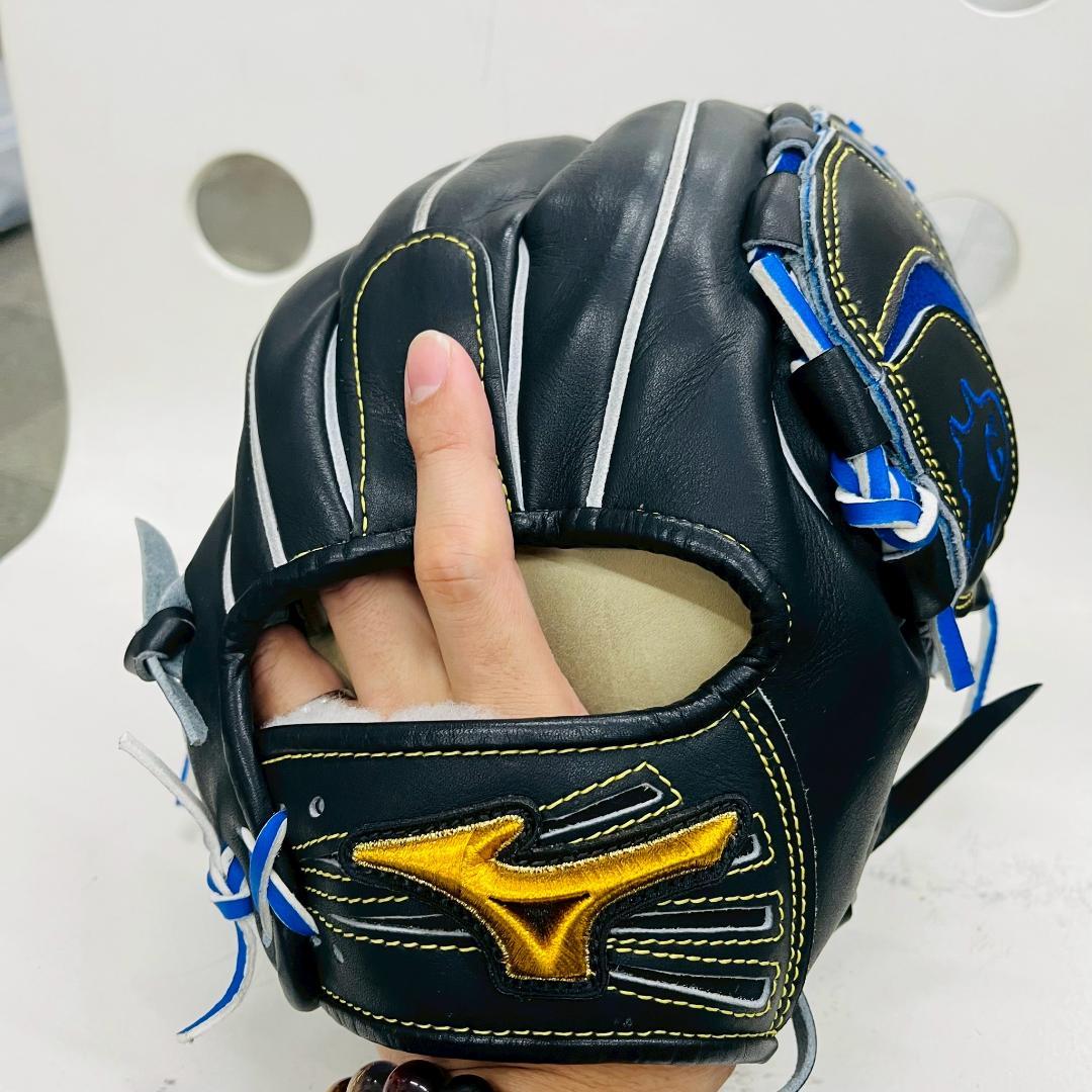ミズノプロ　オリジナルオーダーグラブ　軟式用　投手用　お化け刺繍入り　型付け済
