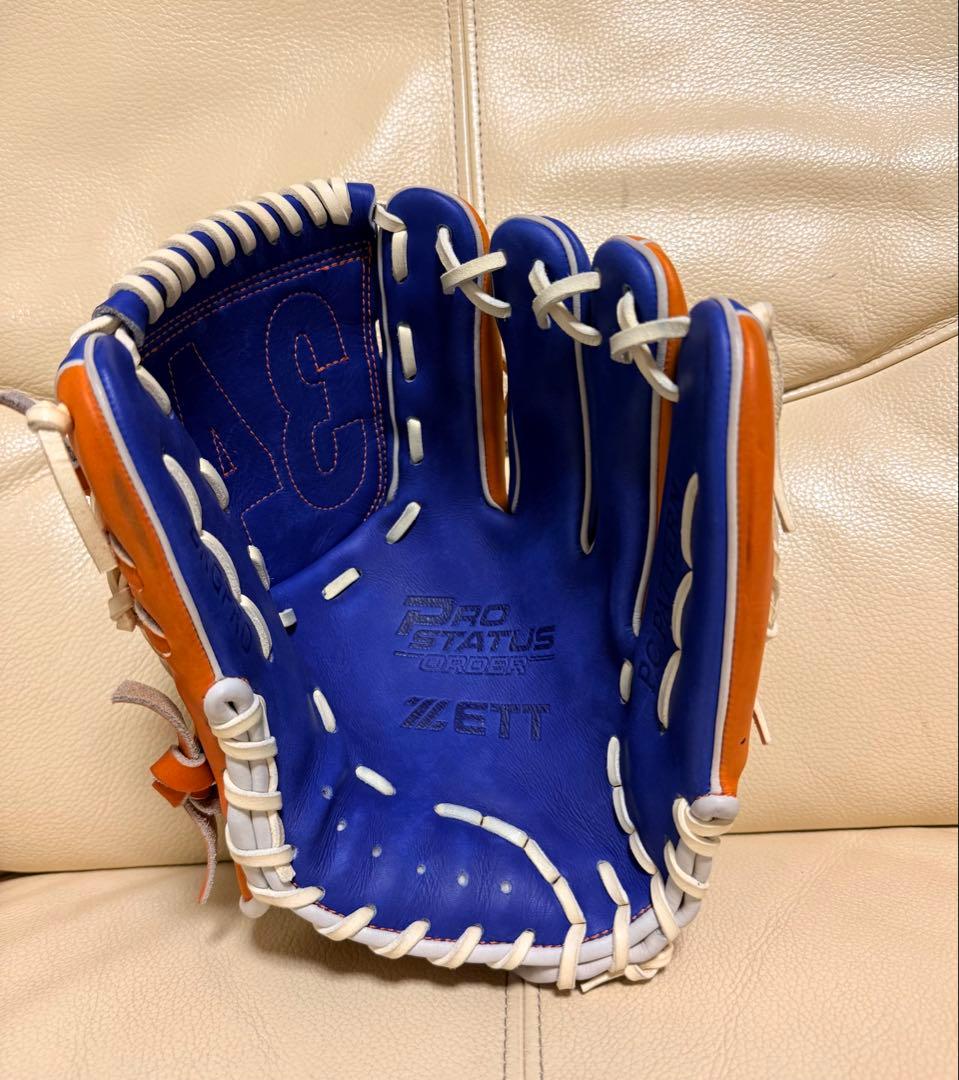 ゼット　プロステイタス軟式オーダー　千賀モデル　源田　型付け済み　投手用