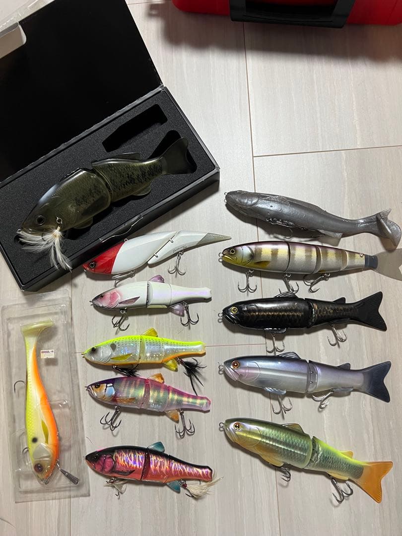 バス釣り引退セットになります。 ビックベイトメインなので初めたい方おすすめです。