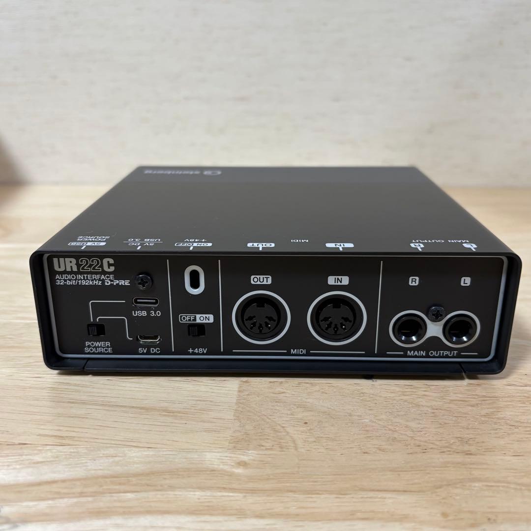 steinberg UR22C USBオーディオインターフェース
