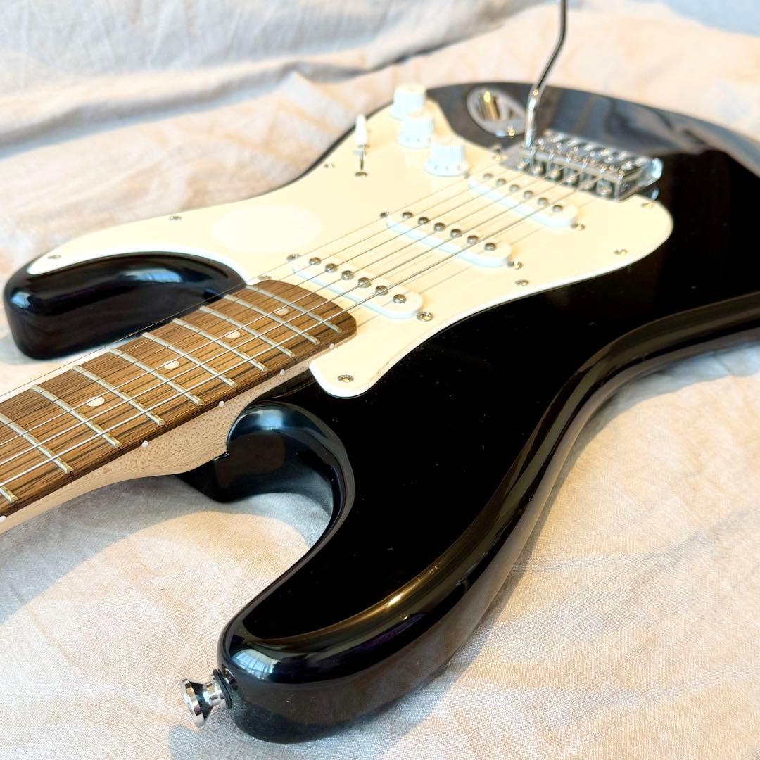 【極美品】Squier ストラトキャスター Bullet ブラック ソフトケース