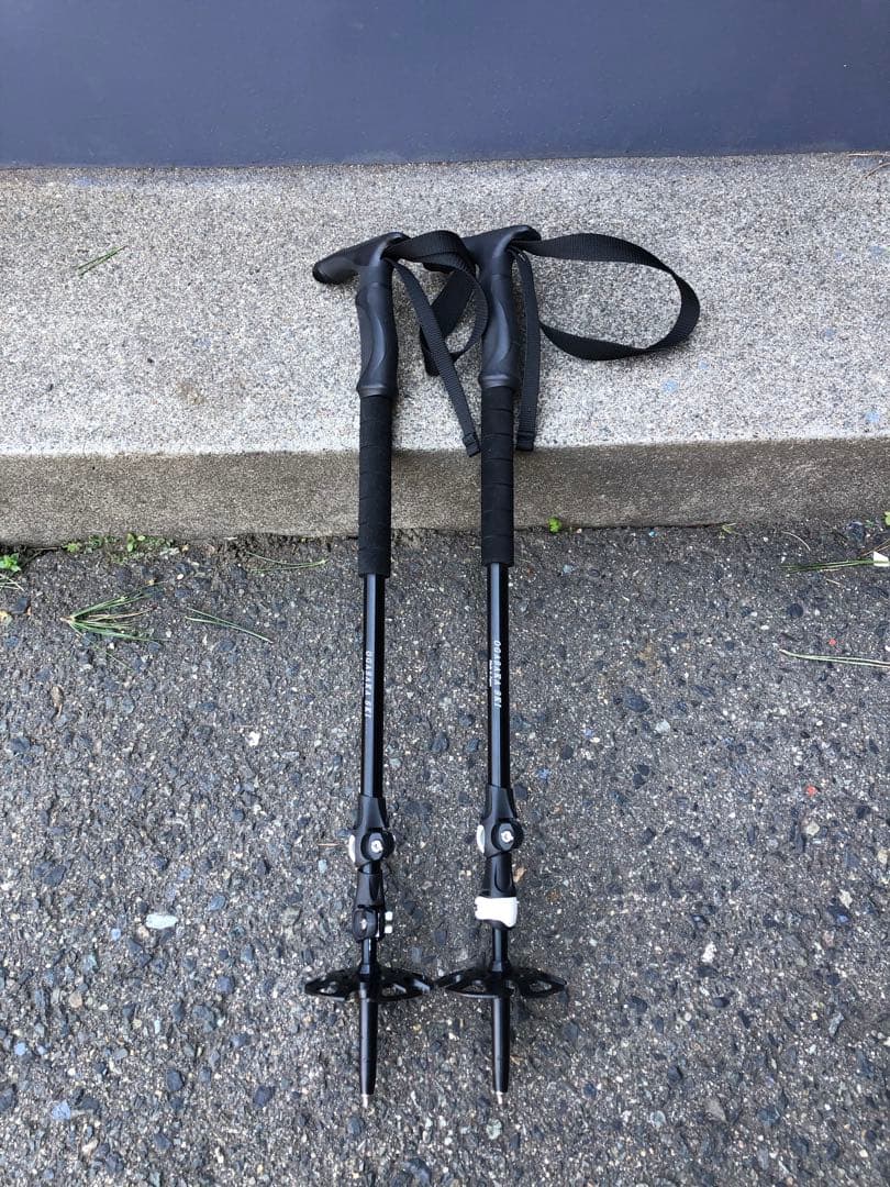 OGASAKA SKI バックカントリー用 ストック　ほぼ新品