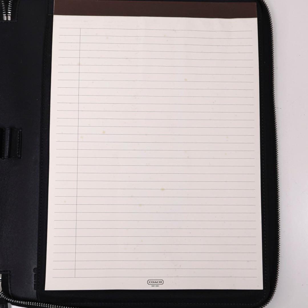 H3749-32◾️オールドコーチ　レザー　マルチケース　レザーバインダー　A４