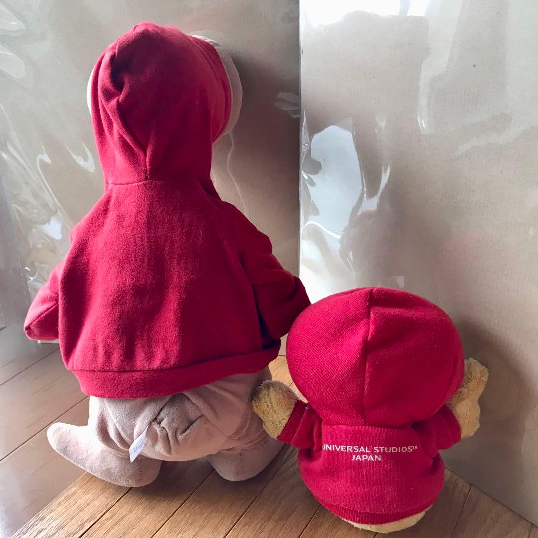 ユニバーサルスタジオ　USJ E.T.大きいぬいぐるみ　ET 2個セット当時物