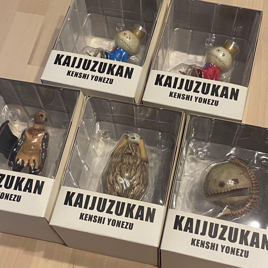 米津玄師　かいじゅうずかん　フィギュア　全5種セット