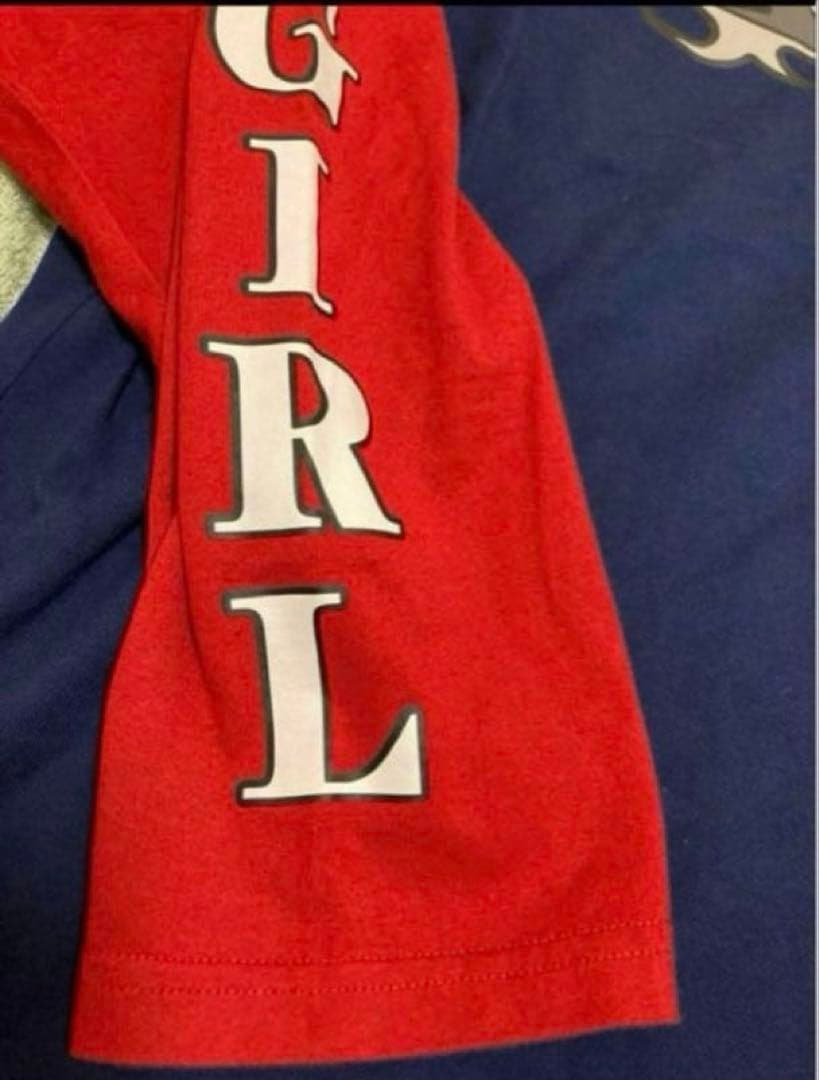 希少❗️【あいみょん着用】モデルX-girl ロンTネイビー長袖リンガーTシャツ