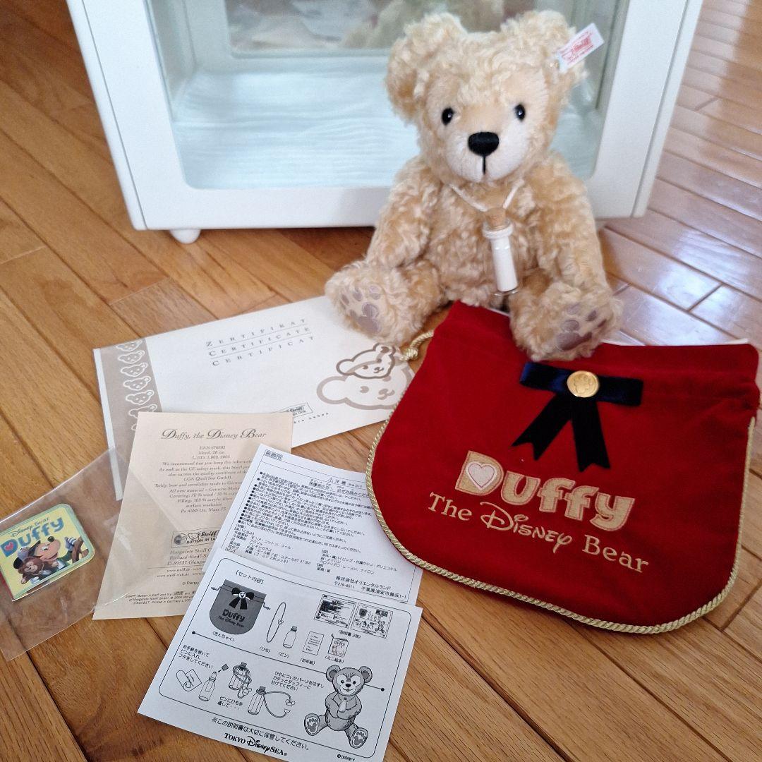 ダッフィー シュタイフ 東京ディズニーシー 5周年 1000体限定 レア