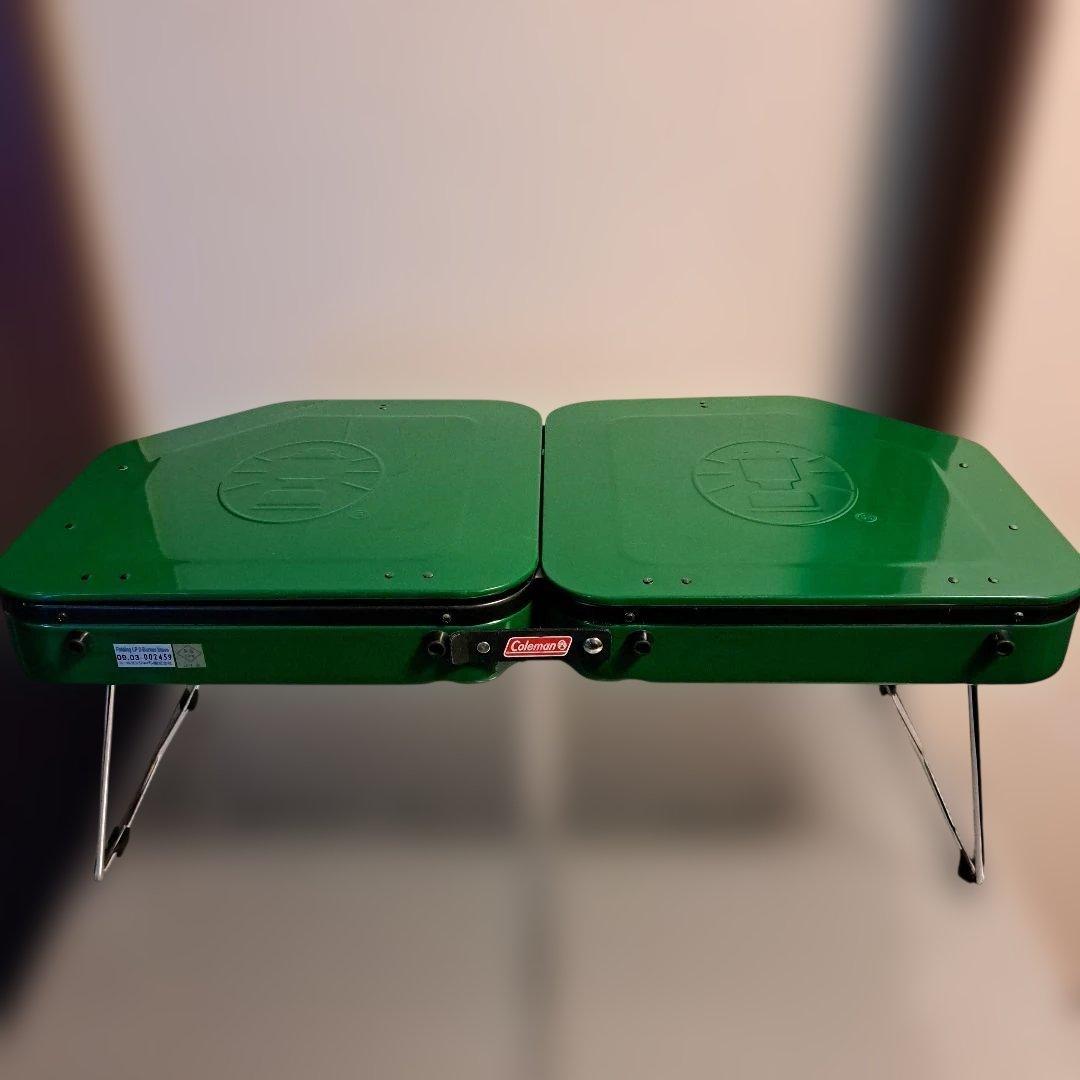 コールマン フォールディングLPツーバーナーストーブ　美品❗ 廃盤 稀少品❗