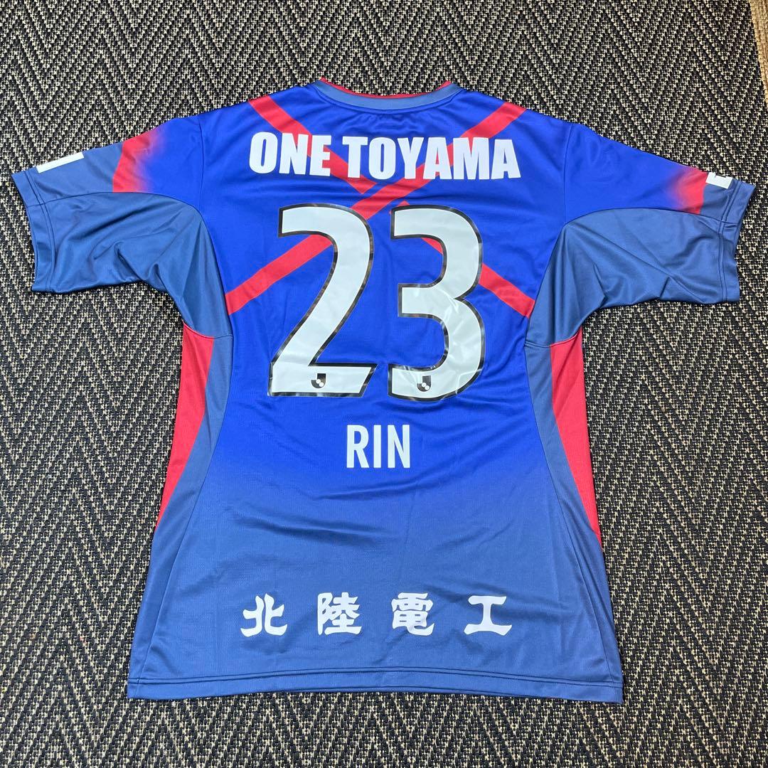カターレ富山　ONE TOYAMA サッカーシャツ 2023 RIN