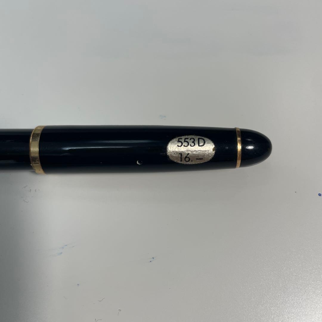 激レア 超美品 Faber-Castell 553D 黒 万年筆 デットストック