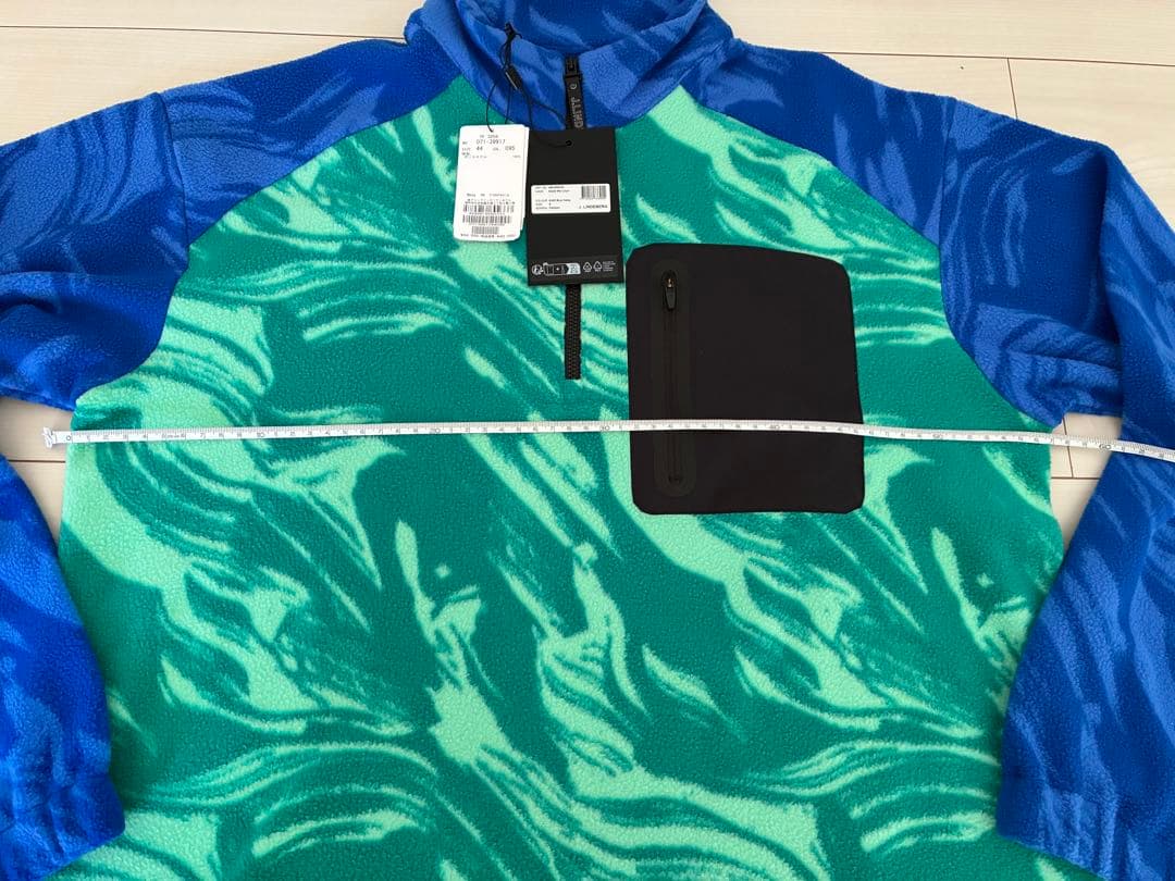 定価44000円込ジェイリンドバーグゴルフハーフジップフリースＭ新品タグ