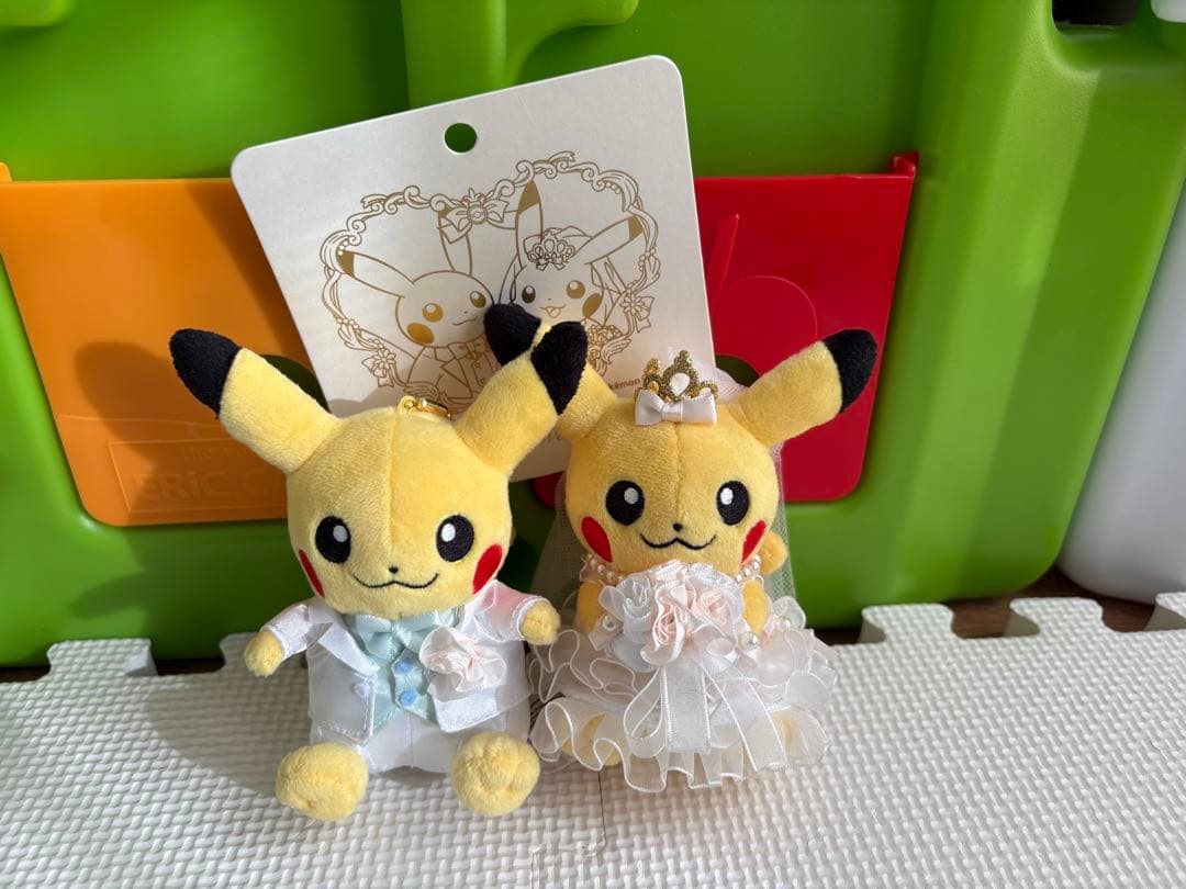 ポケモン　ウェディング　ピカチュウマスコット