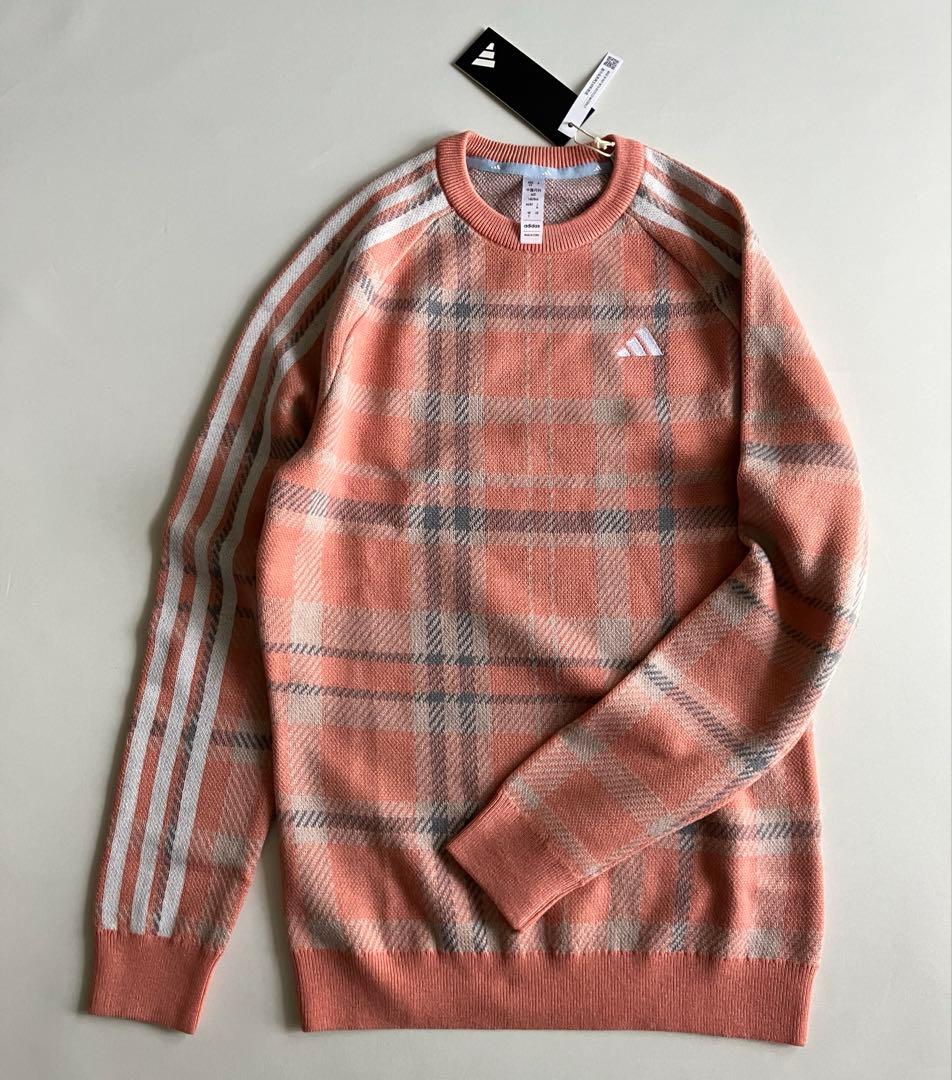 新品タグ付⛳️アディダスゴルフ激カワ　ニット&スカートセット　M