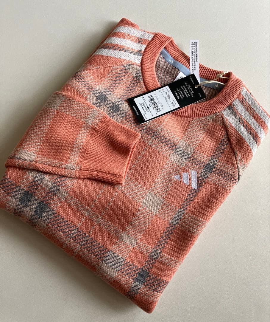 新品タグ付⛳️アディダスゴルフ激カワ　ニット&スカートセット　M