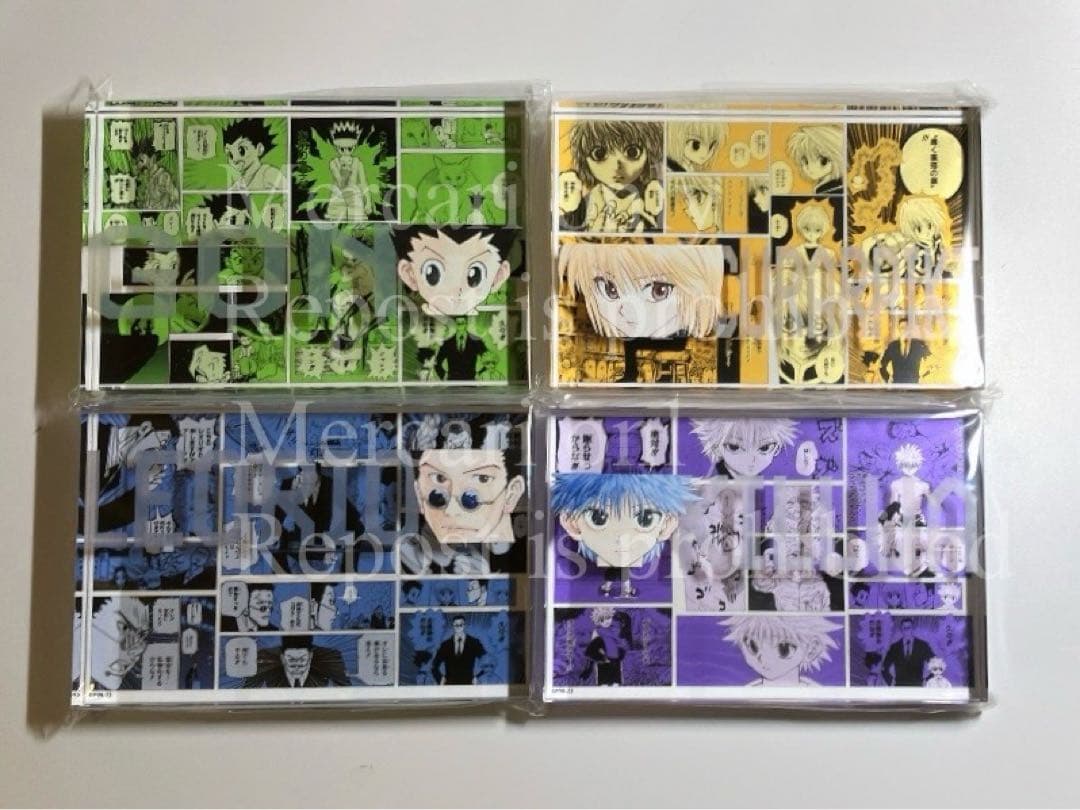 アクリルブロック 4点セット 2023年 バースデー ハンター×ハンター