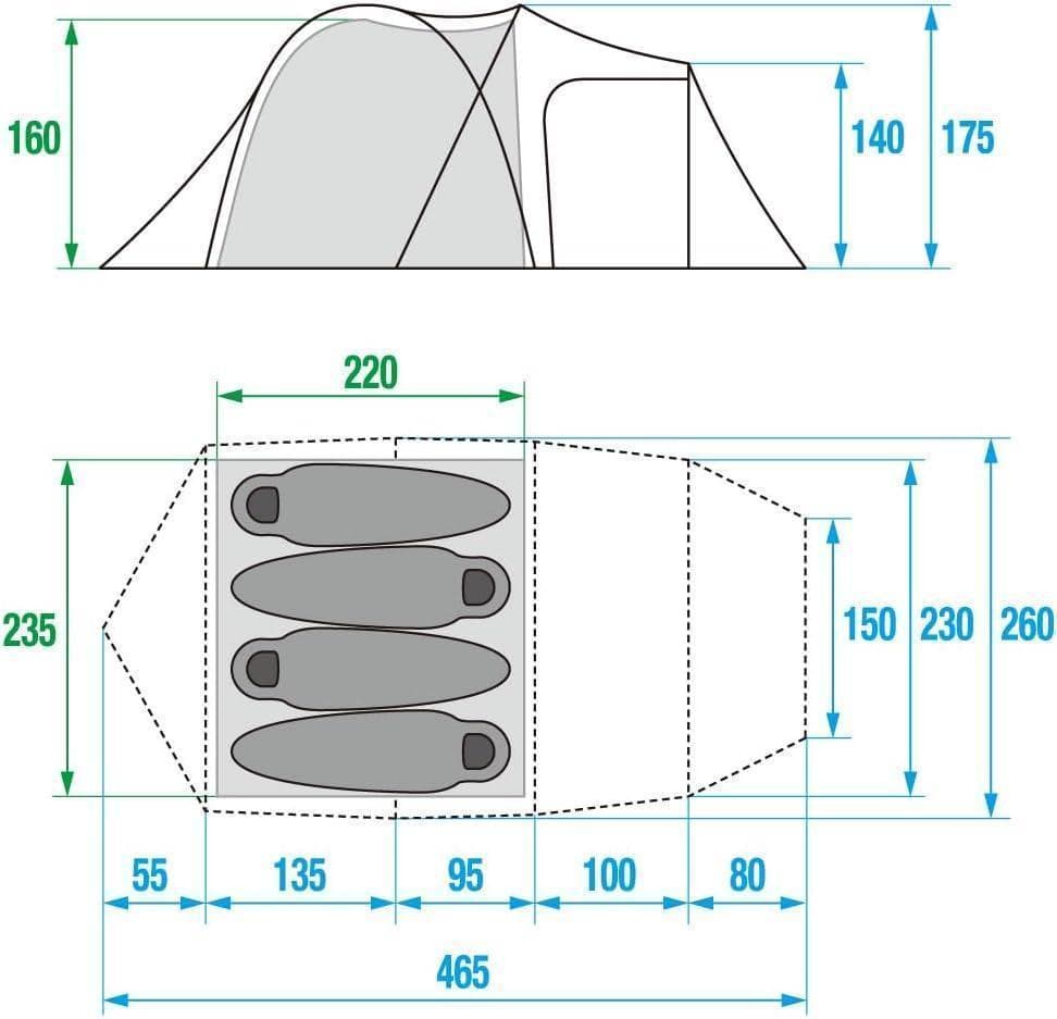 【新品】ノースフェイス ランダー4 テント(NV22411)