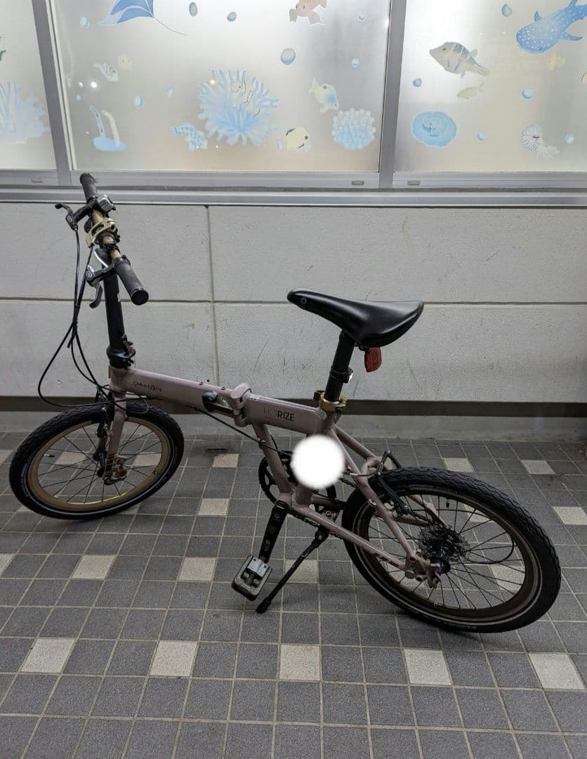 DAHON HORIZE キャメル　ジャンク品　パーツ取り