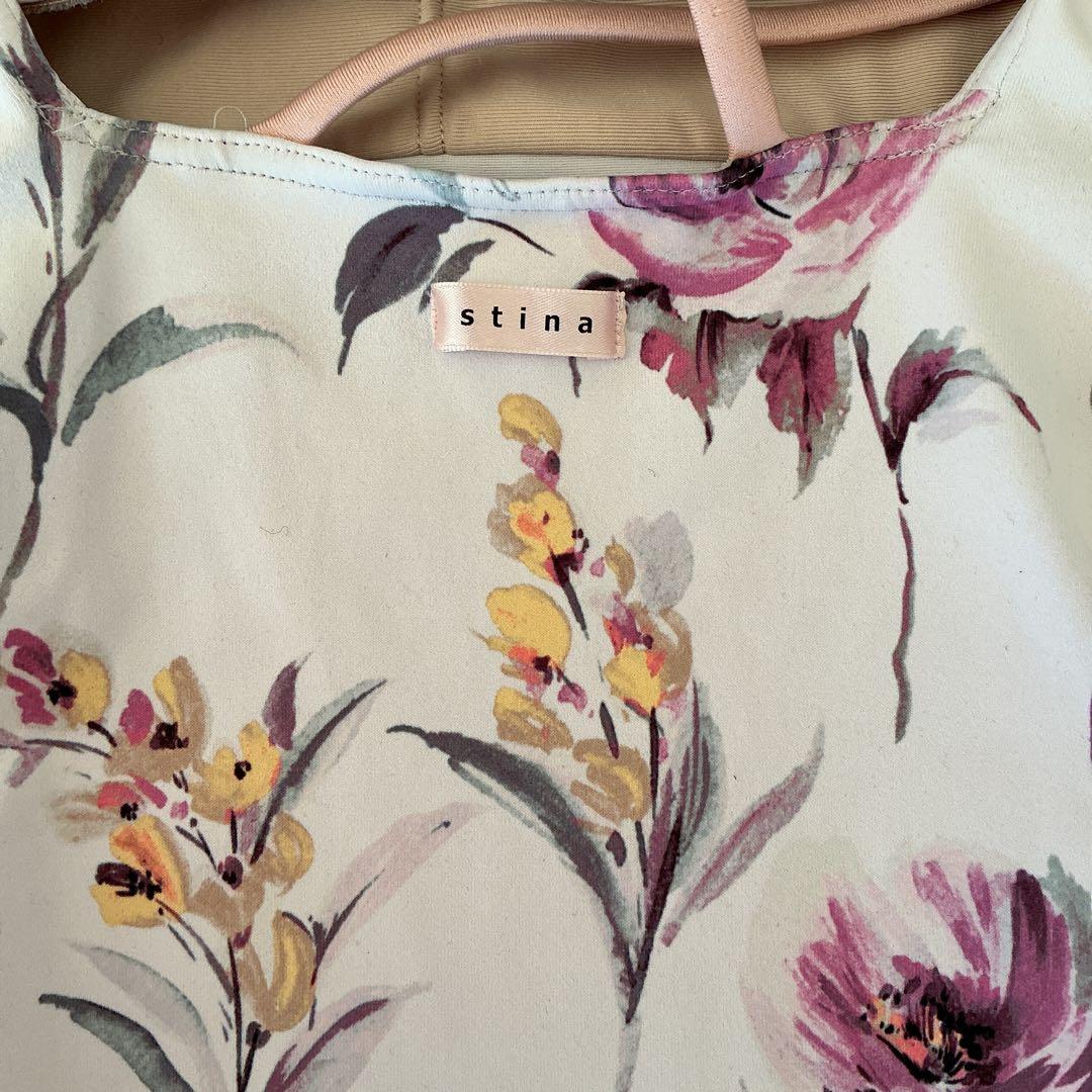 stina 花柄 長袖 レオタード　O type