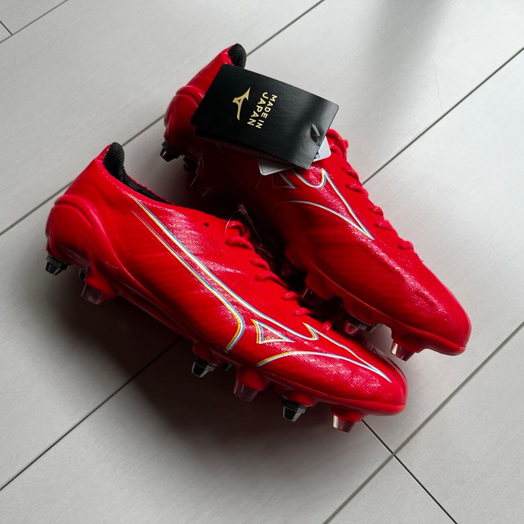 【海外限定】サッカースパイク ミズノアルファJapan MIX 25.0㎝