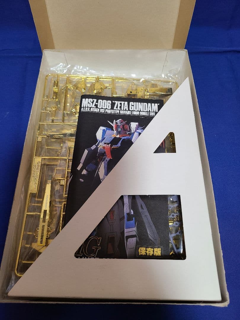 ガンプラ 旧キット 1/144 非売品 金メッキ Ｚガンダム 百式 2体セット
