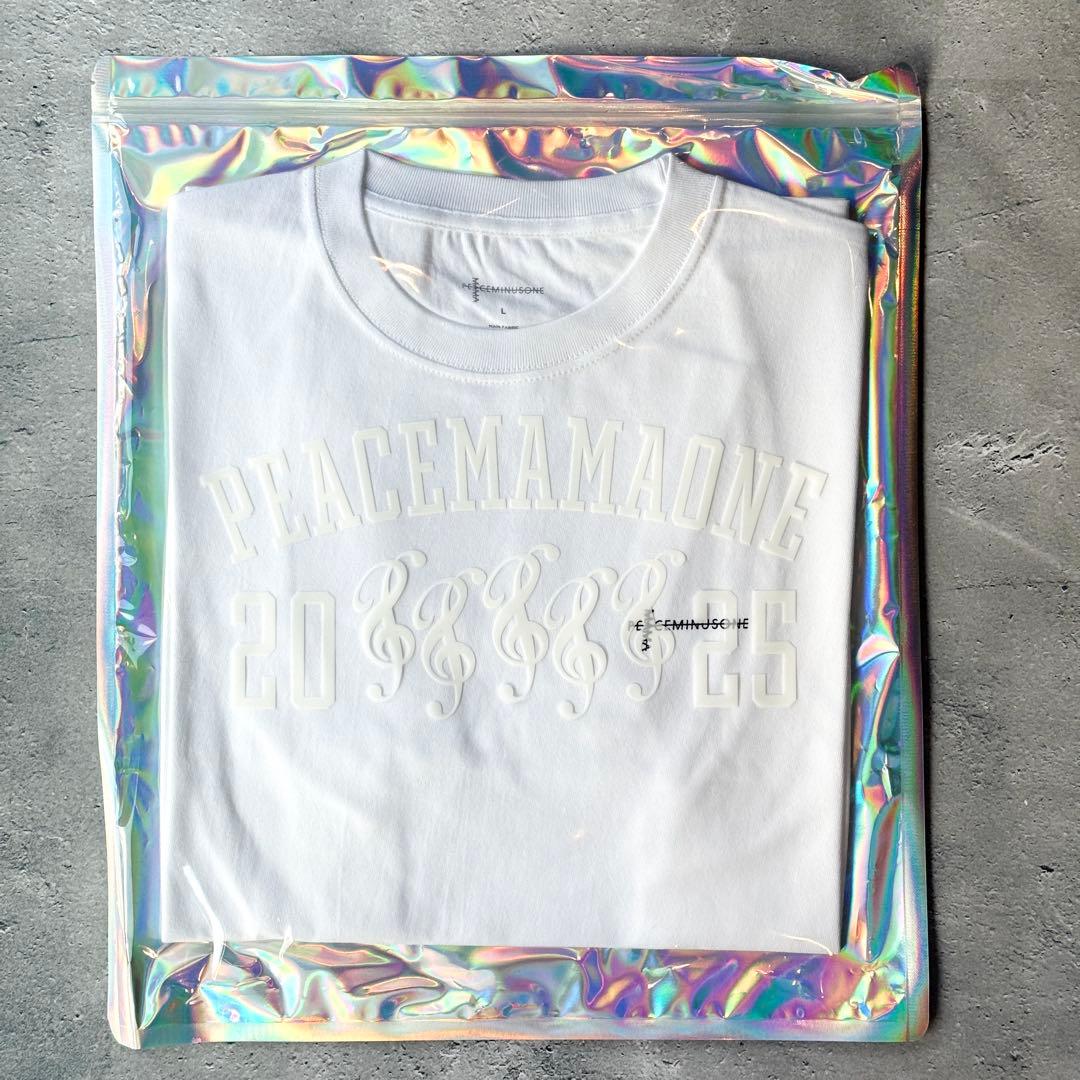 ジードラゴン　peacemamaone 韓国 popup限定　Tシャツ　白　L