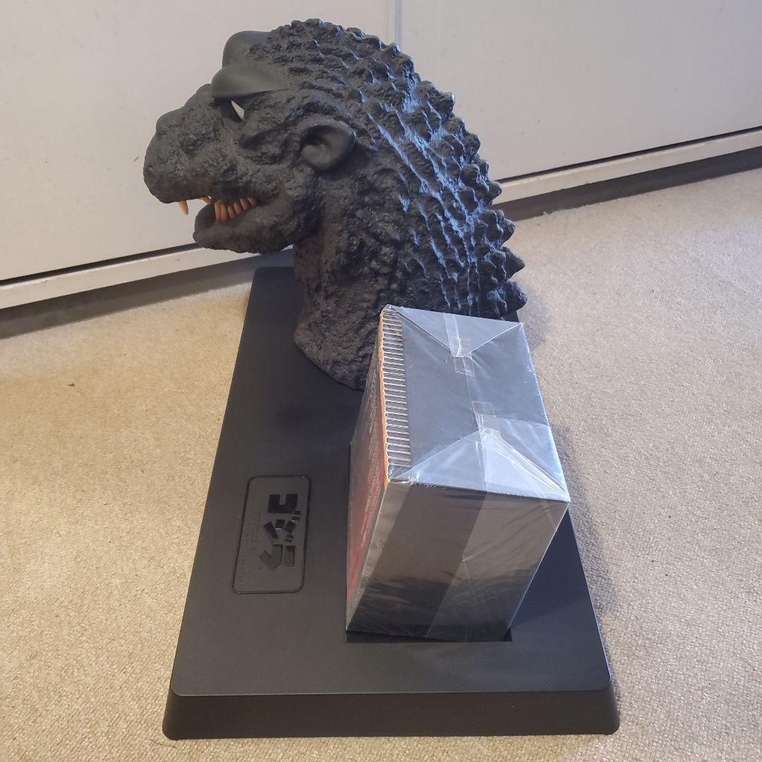 GODZILLA FINALBOX リアルヘッドフィギュア 未開封DVDセット