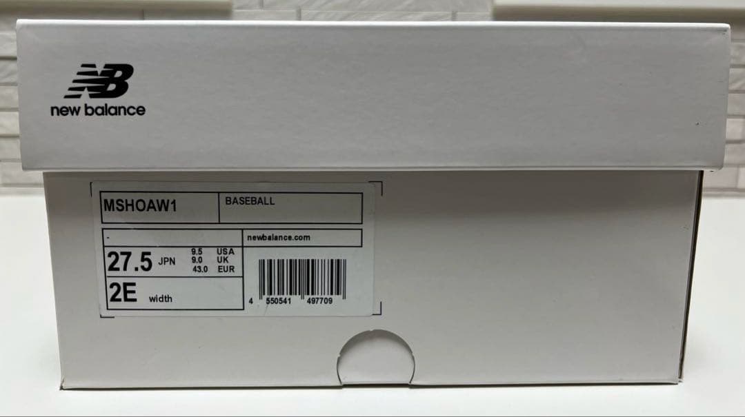 New Balance MSHOAW1 ホワイト 27.5cm 2E 大谷翔平