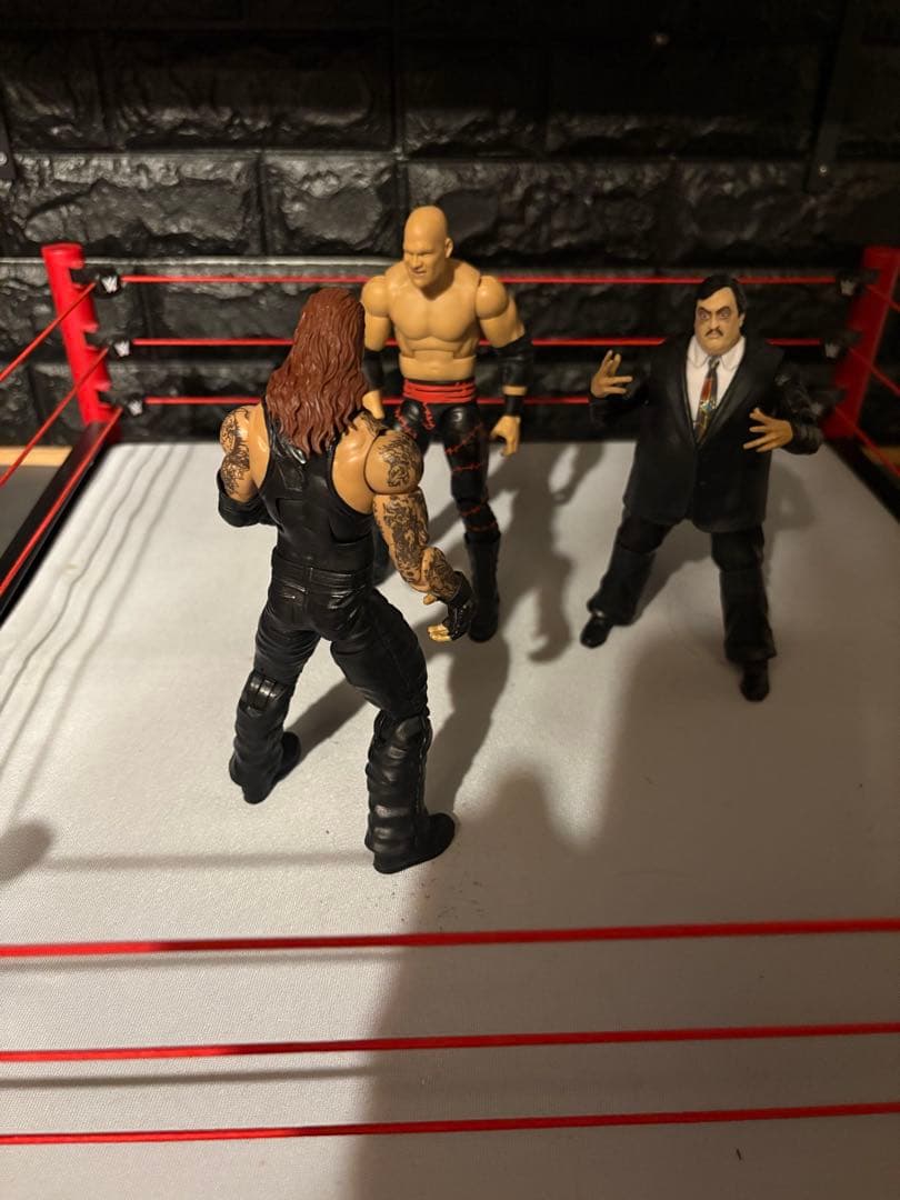 値下げ最終wwe入手困難品多数レスラー 12体+リング・トラック