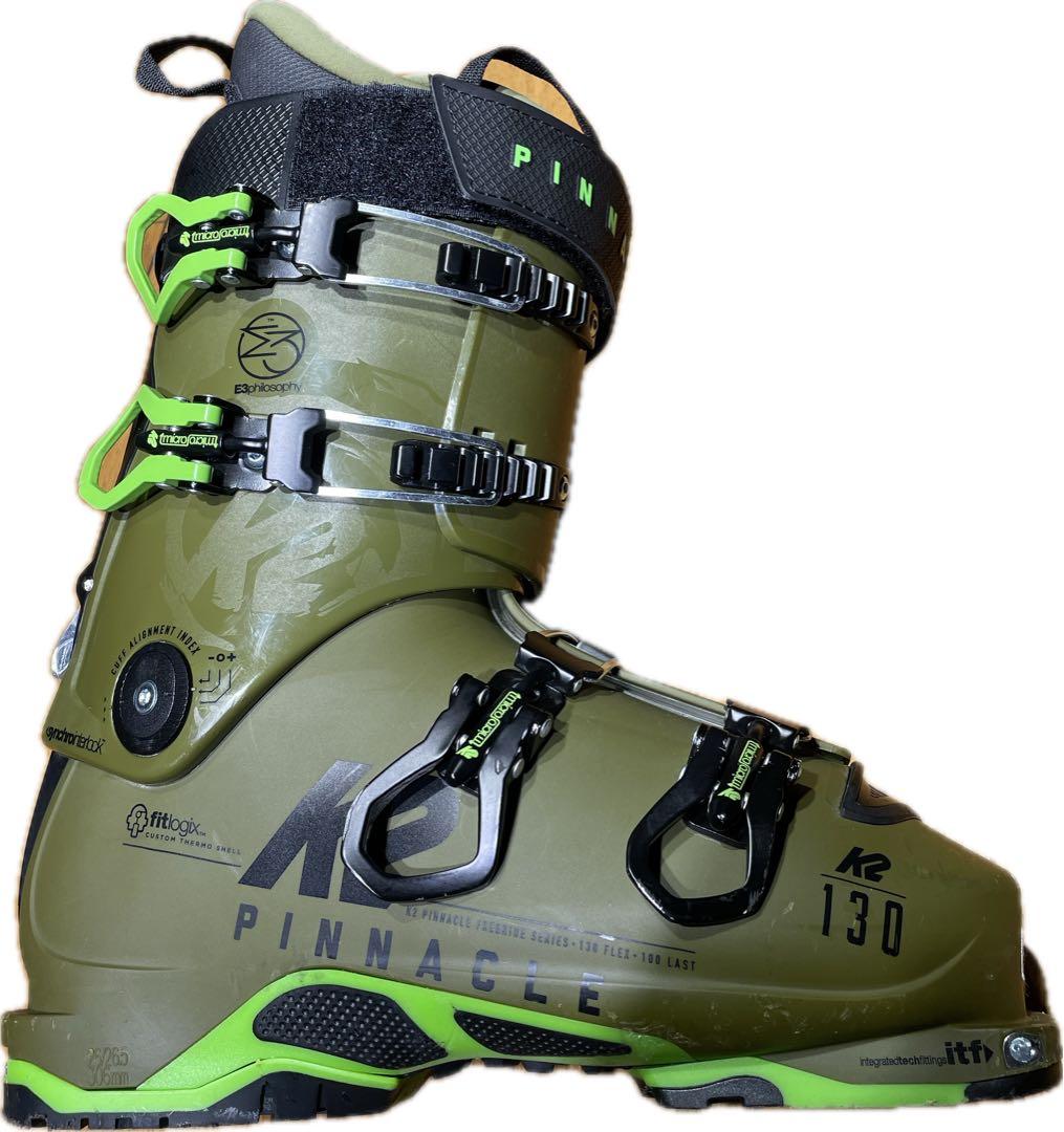 k2 PINACLE130 26.0-26.5cmバックカントリー・フリーライド