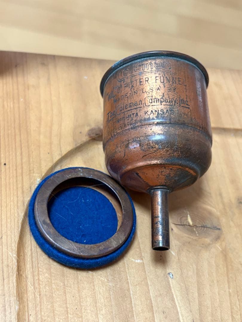 ライト・ランタン Coleman No.0 Copper Funnel