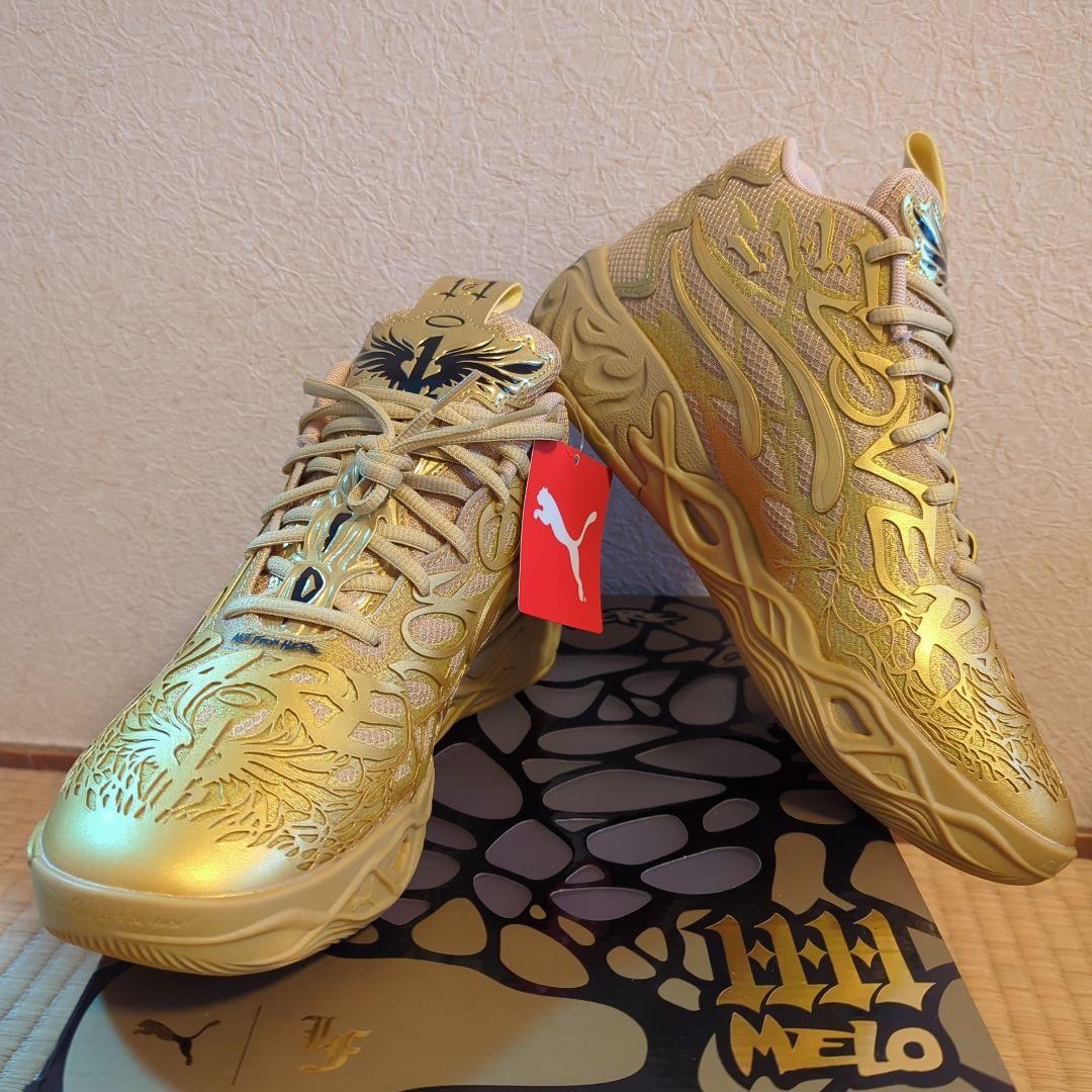 Puma MB.04 Golden Child 27cm US9 プーマ ラメロ
