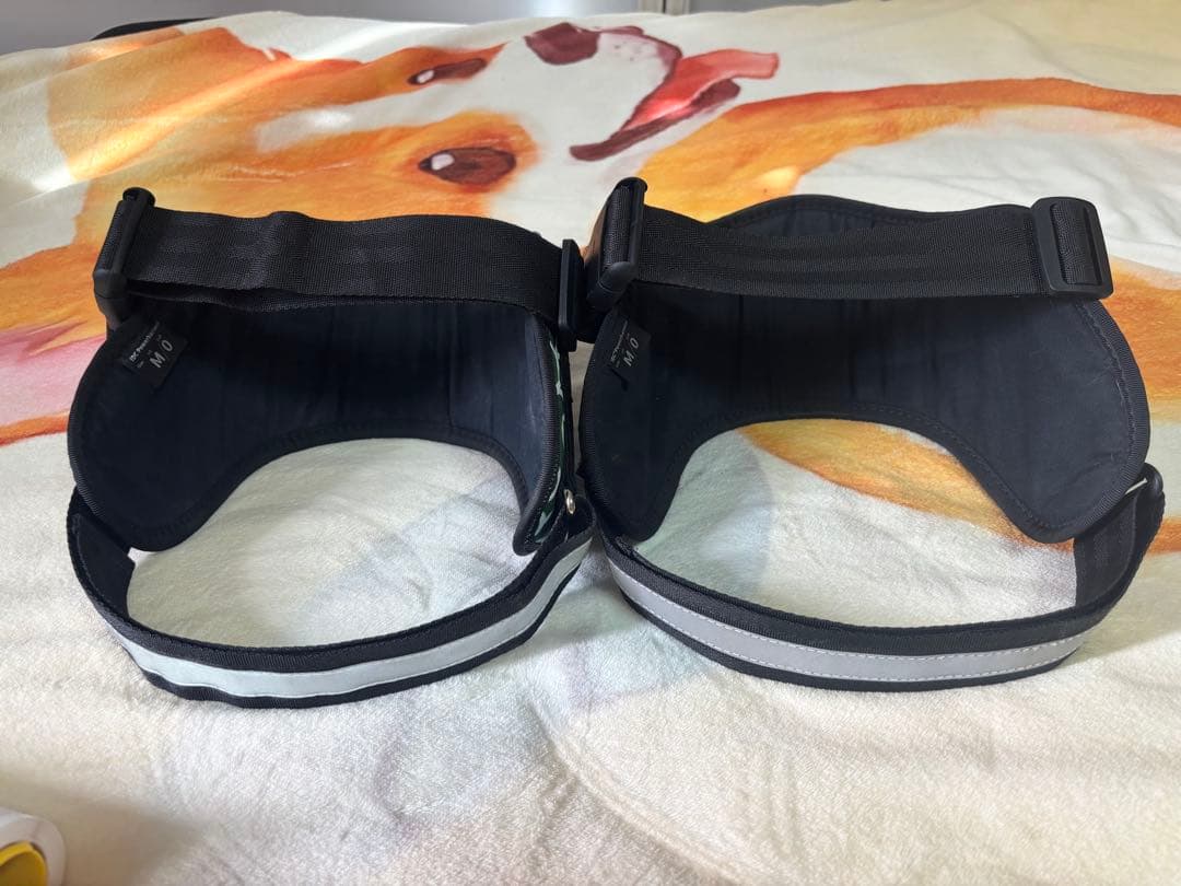 JULIUS-K9 ハーネス 緑 赤 2個セット サイズ0 中古