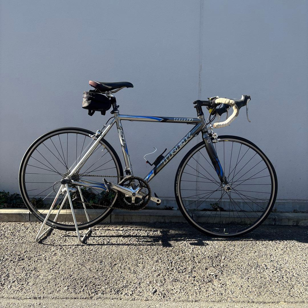 Trek 5200 シルバー 9速 ロードバイク