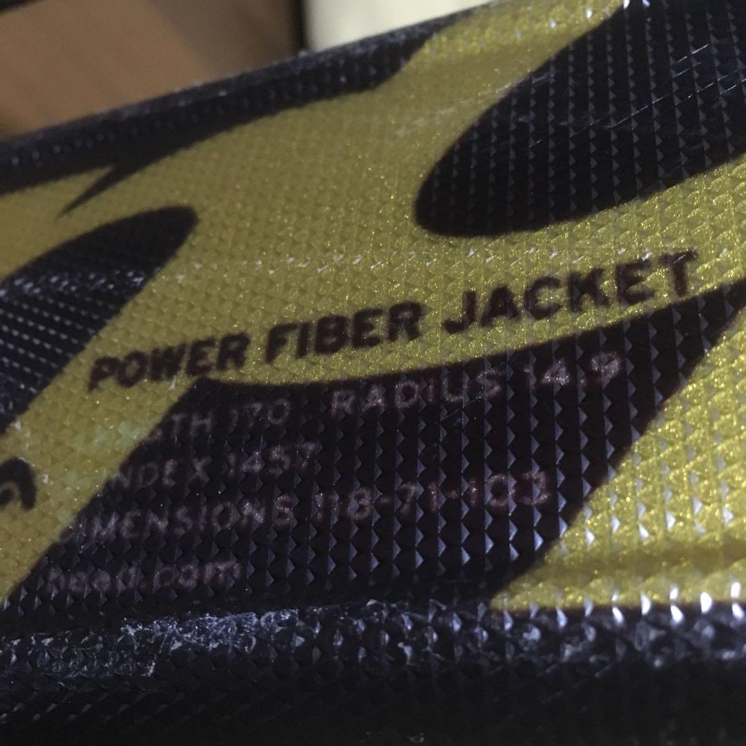 HEAD スキー板　170cm 2/7まで