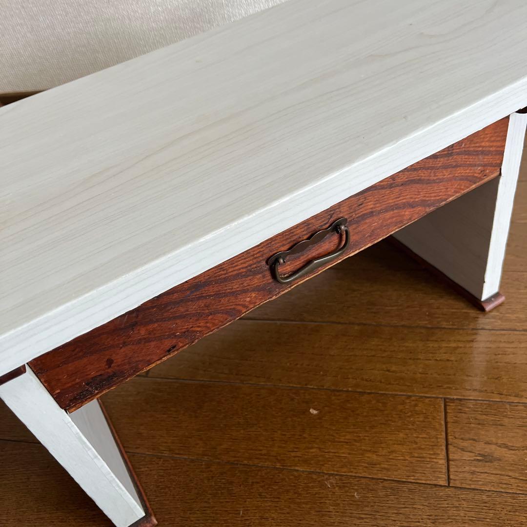 【一点物】ヴィンテージ アンティーク 机 大正 昭和レトロ品 小型机 ミニ座机