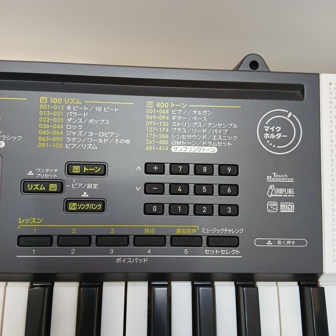 CASIO　LK-116　光ナビゲーション　61鍵キーボード