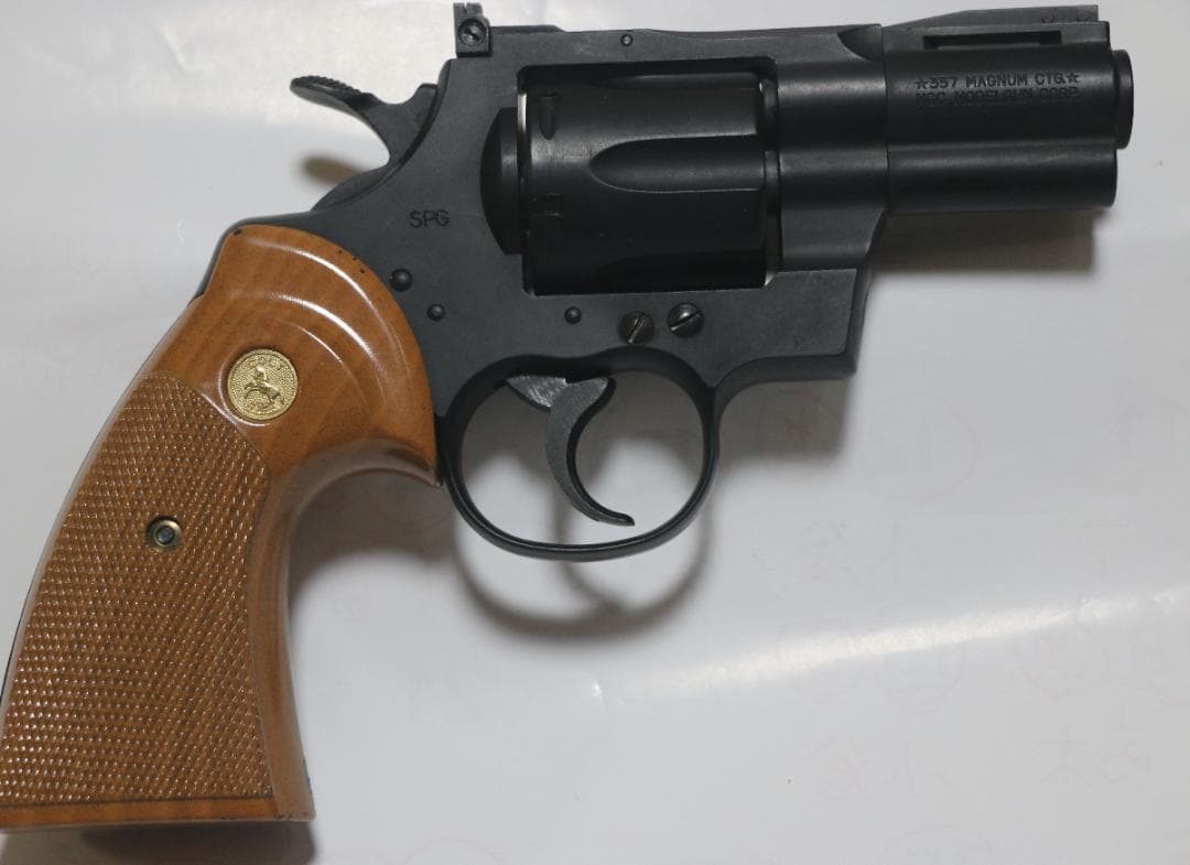 超希少！MGC　HW樹脂製モデルガン コルト・パイソン2.5インチ SPG合法品