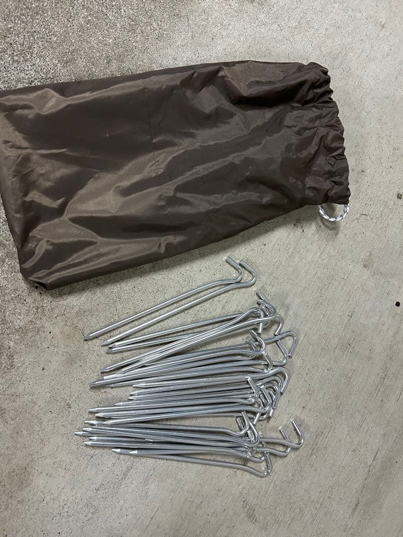  peak ランドロックTP671R　フルセット+フライ用ポール付き