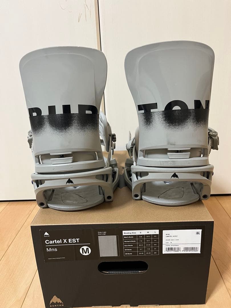 Burton Cartel X EST ビンディング Mサイズ