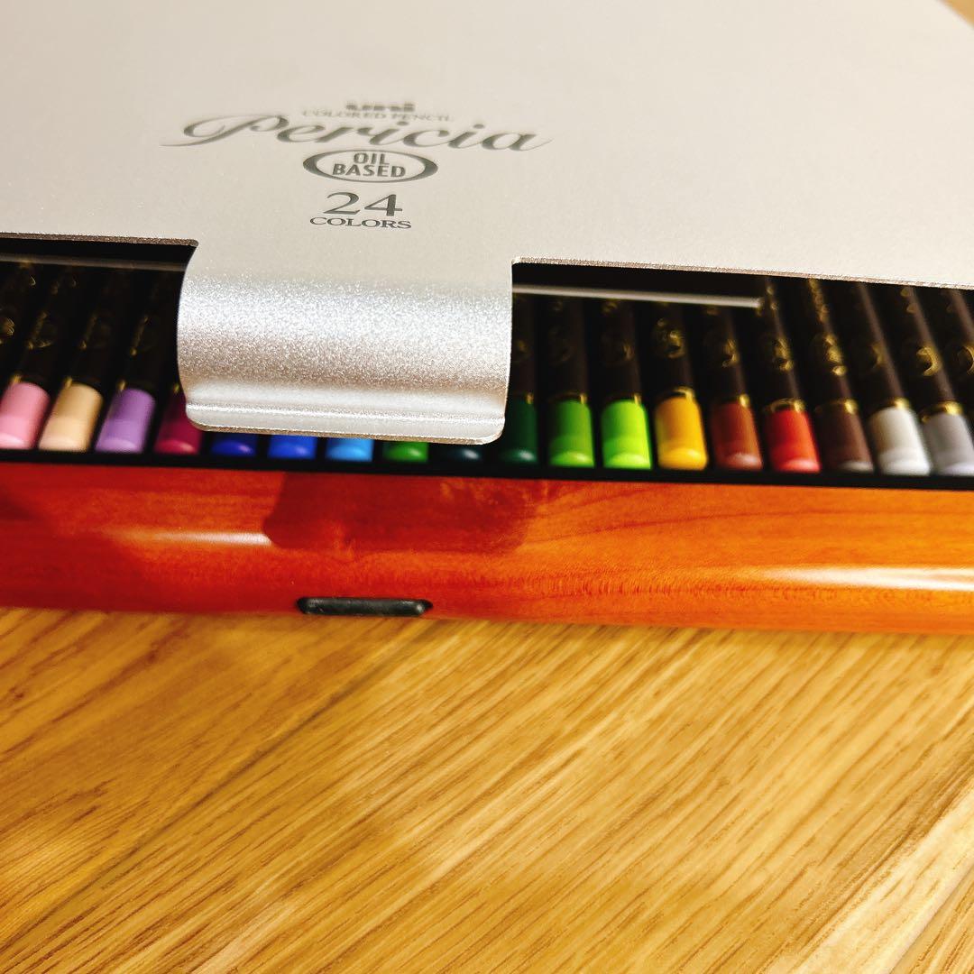 【美品・廃盤品】Pericia 油性色鉛筆 24色セット