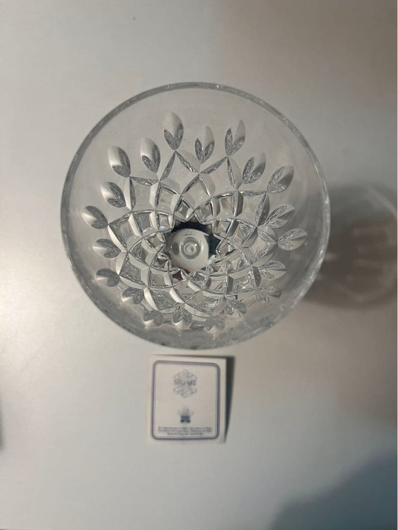 【未使用】イギリスで購入　STUART CRYSTAL クリスタルグラス