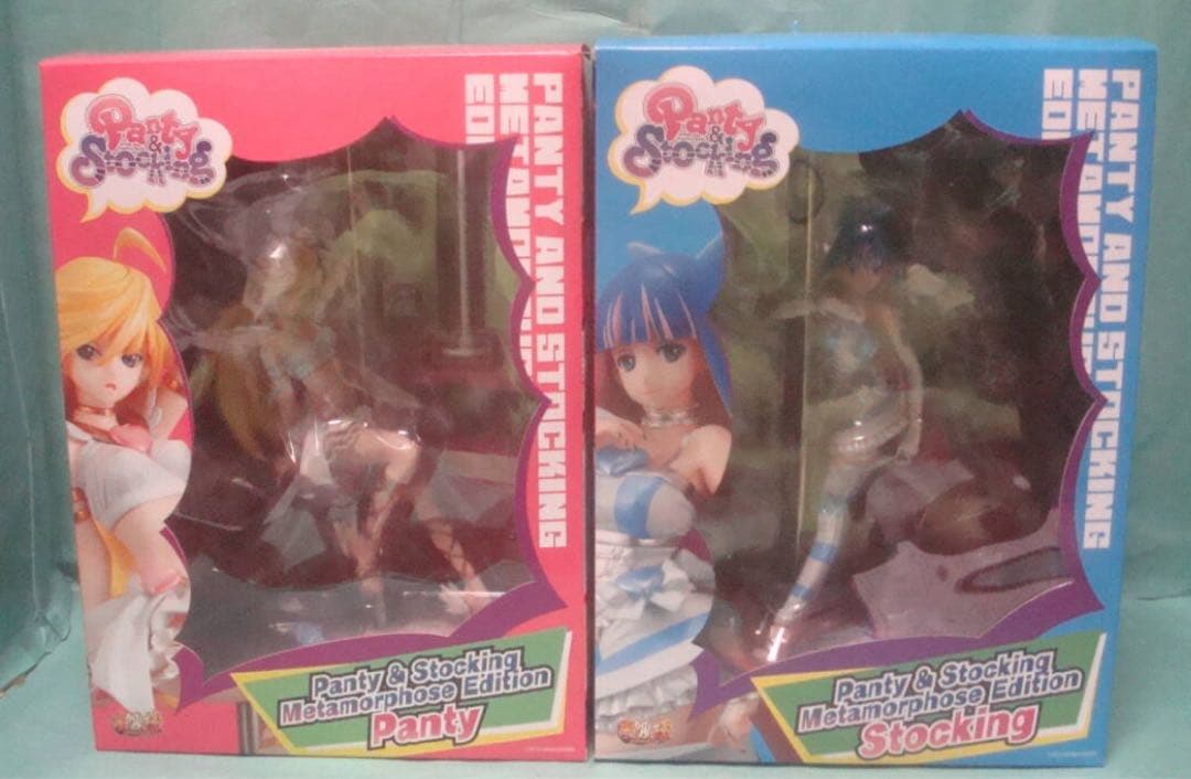 新品　未開封　パンティ＆ストッキングwithガーターベルト　フィギュア　千値練
