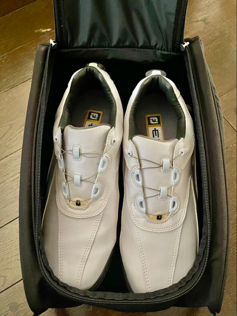 FJ フットジョイ　ゴルフシューズ　ケース付き