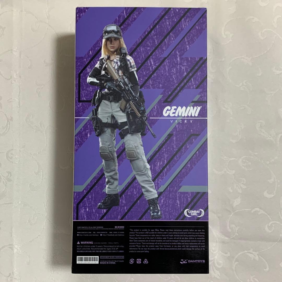 DAMTOYS 1/6　コンバットガール　ジェミニ　ヴィッキー
