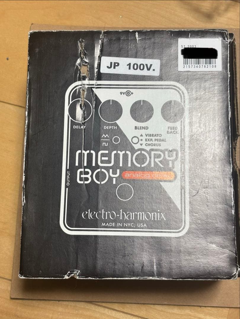 【美品】Electro-Harmonix Memory Boy アナログディレイ